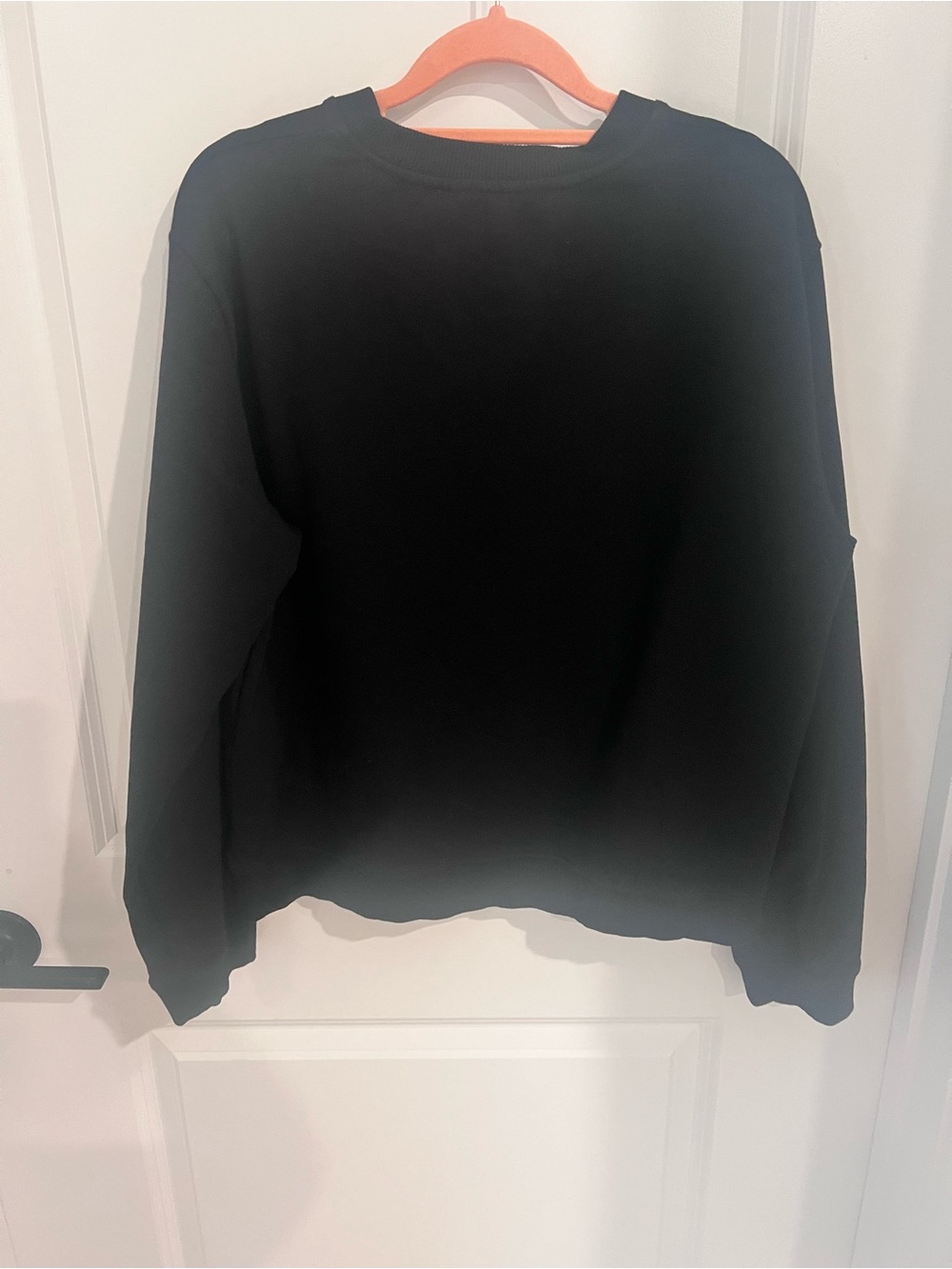 Love Moschino Black Sweatshirt with Red Heart Graphic - Picture 7 of 9
